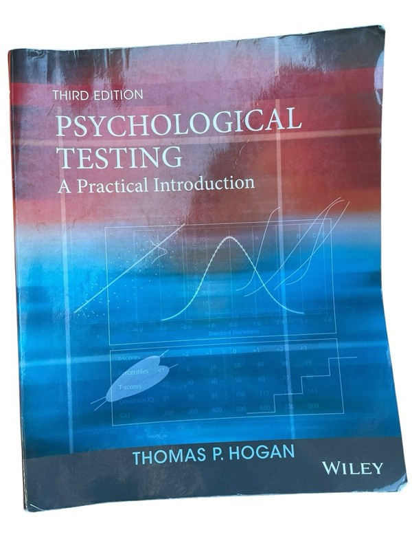 Psychological Testing Book 3rd Ed A Practical Introduction Thomas P. Hogan