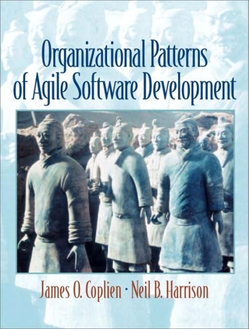 Organizational Patterns of Agile Software Development – paperback Coplien, J…