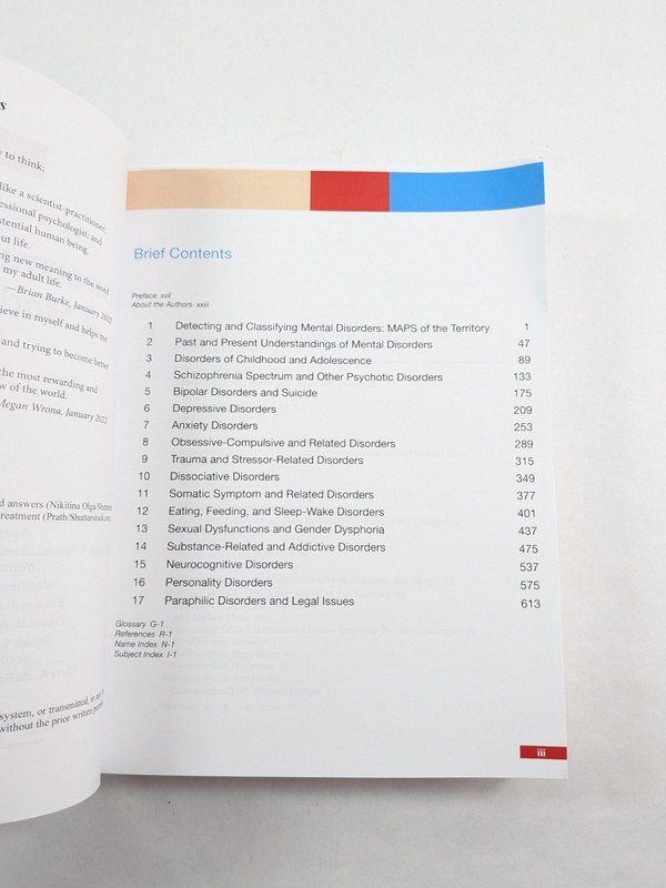 Abnormal Psychology A Modern Approach 3rd Edition 2023 PB Academic Media gallery
