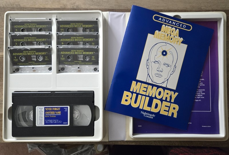 KEVIN TRUDEAU ADVANCED MEMORY COURSE CASSETTES/VIDEO/WORKBOOK gallery