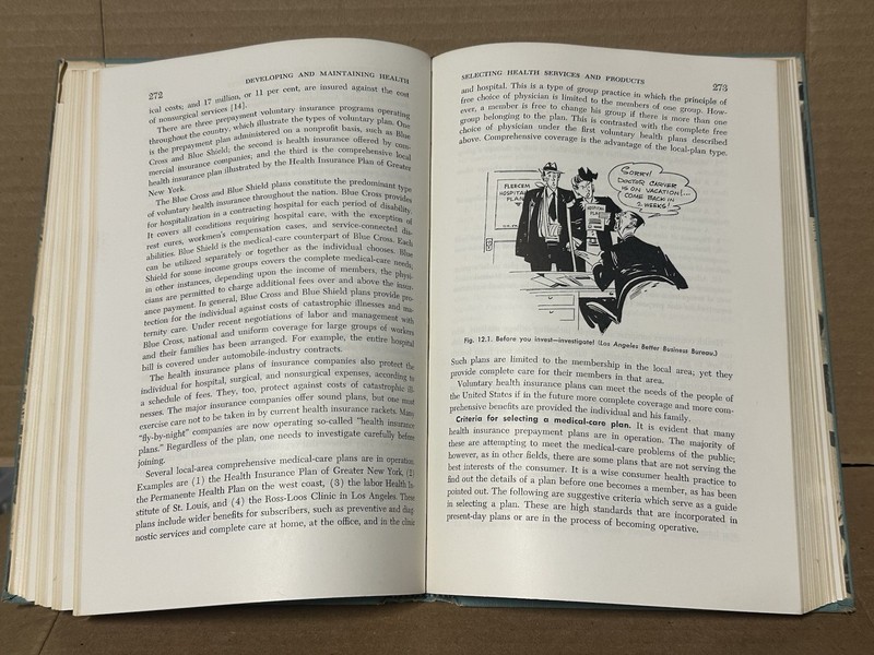 Health For Effective Living Johns Sutton Webster Hardcover College Textbook 1954 gallery