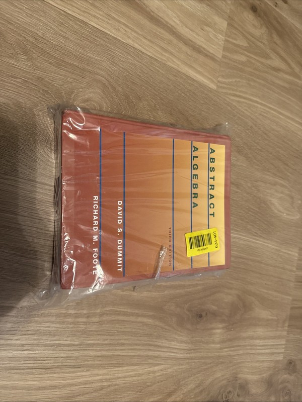 Abstract Algebra by David S. Dummit and Richard M. Foote (2003, Hardcover)