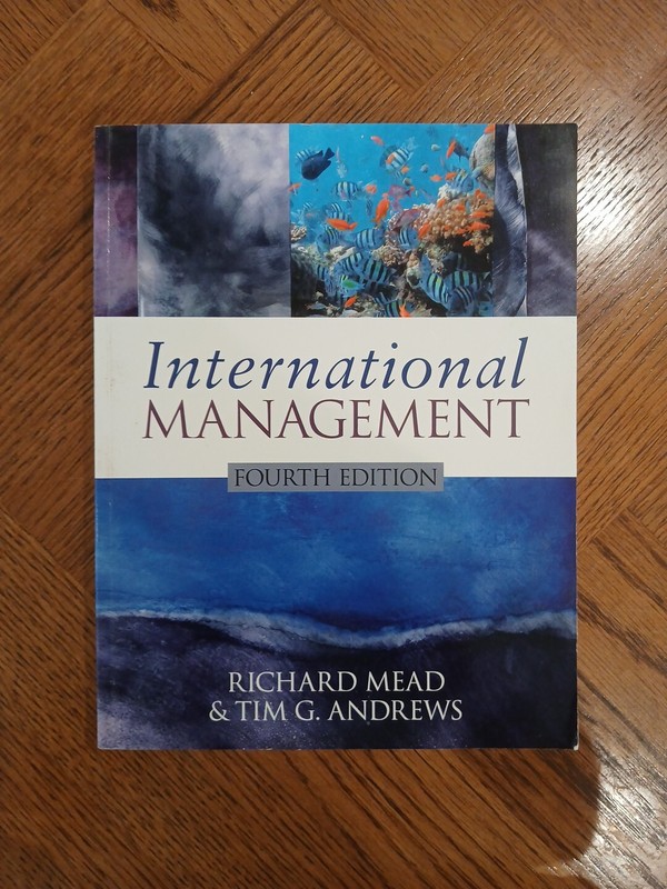 International Management by Richard Mead, Tim G. Andrews (Paperback, 2009)