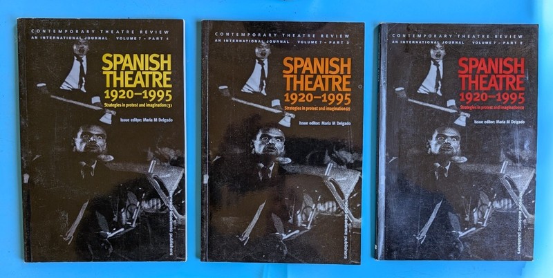 Spanish Theatre 1920-1995 : Strategies in Protest Vols 2,3,4 Pap FREESHIP