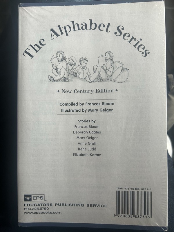 Educators Publishing Service The Alphabet Series New Century Edition Sealed
