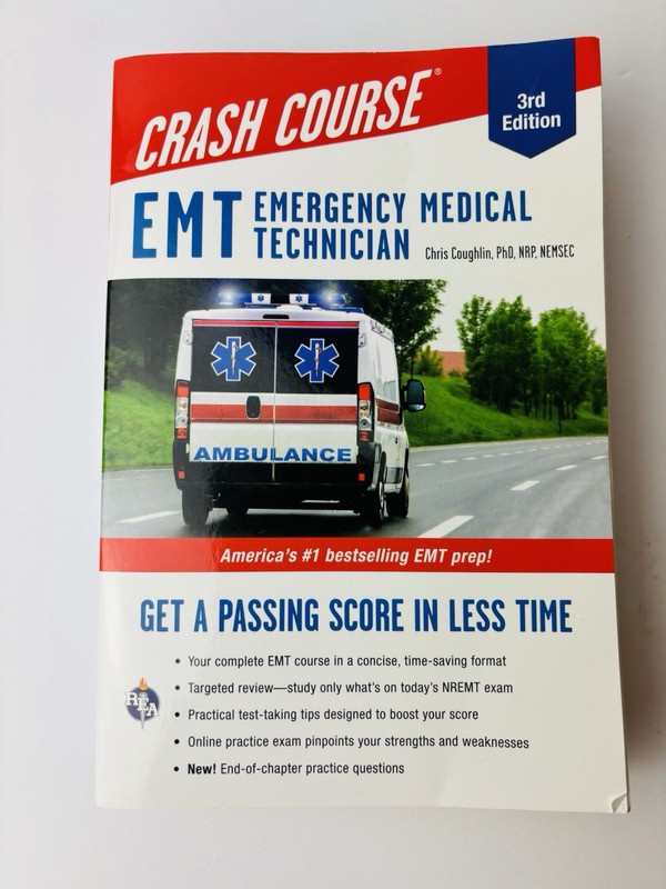 EMT (Emergency Medical Technician) Crash Course with Online Practice Test, 3…