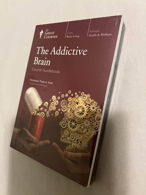 Great Courses – Addictive Brain by Thad A. Polk (2015, DVD)