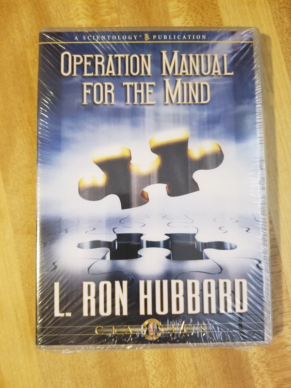Operation Manual for the Mind by L. Ron Hubbard CD New/ Sealed