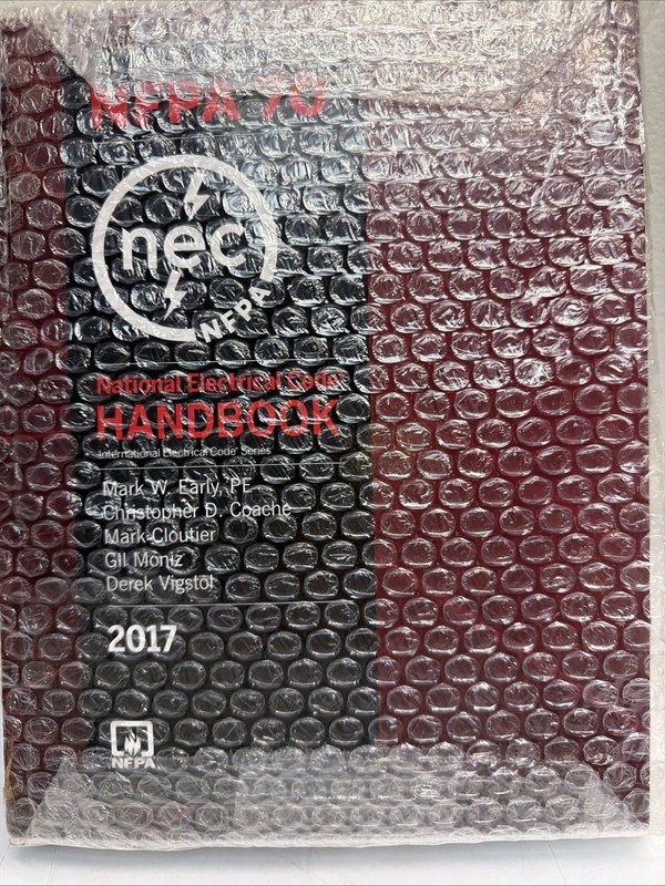 NFPA 70 National Electrical Code, NEC, HANDBOOK 2017 hardcover