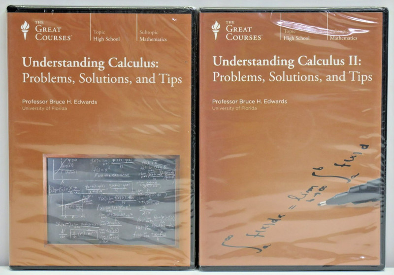 The Great Courses DVD Understanding Calculus: Problems, Solutions & Tips I & II
