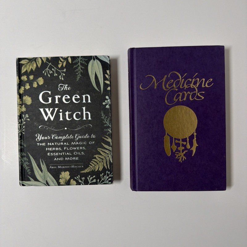 Medicine Cards By Jamie Sams David Carson Revised & The Green Witch Arin Murphy