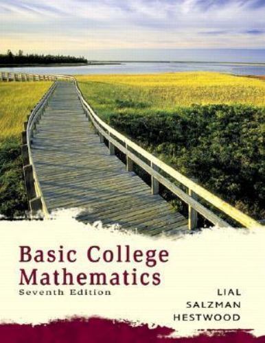 Basic College Mathematics – paperback, 9780321257802, Margaret L Lial
