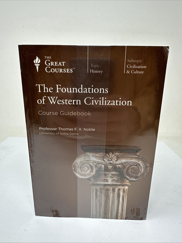 The Foundations of Western Civilization by Noble (DVDs + Guidebook) NEW w/ Wear!
