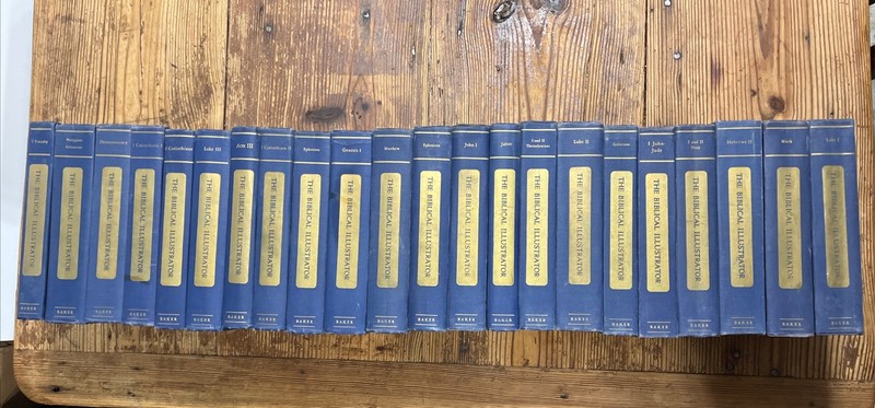 The Biblical Illustrator 22 – Volume Set 1957 – 1964 Hardcovers Joseph S Exell