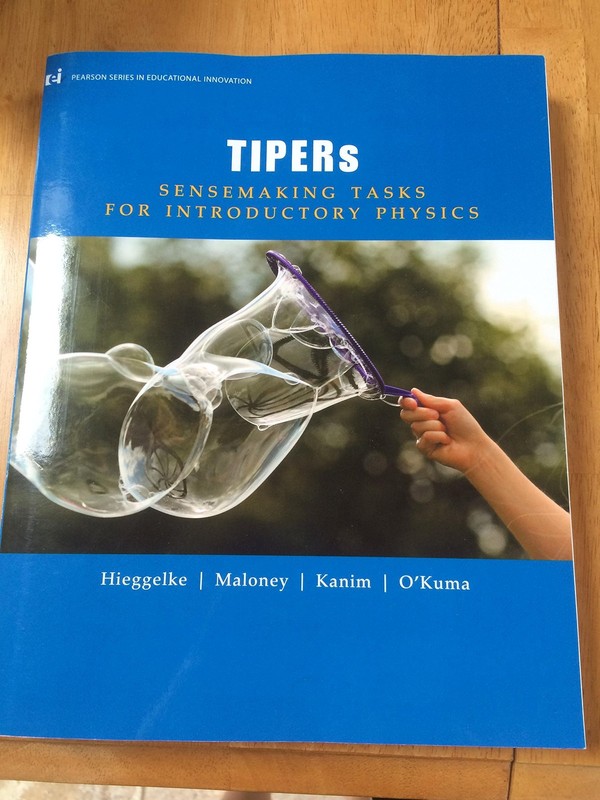 TIPERs: Sensemaking Tasks for Introductory Physics (ei Pearson Series in Edu…