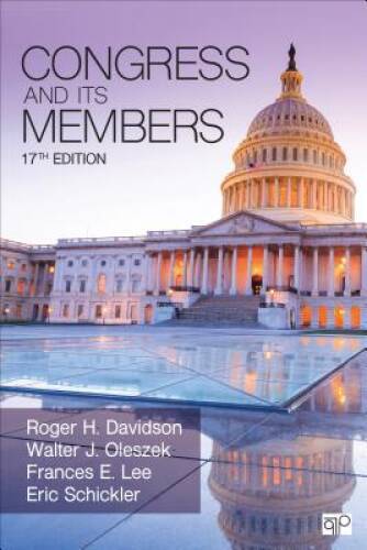 Congress and Its Members – Paperback By Davidson, Roger H – ACCEPTABLE