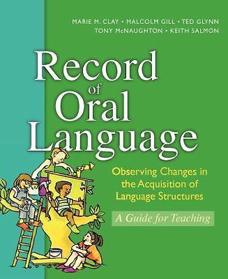 Record of Oral Language New Edition Update- paperback, Marie Clay, 9780325074573