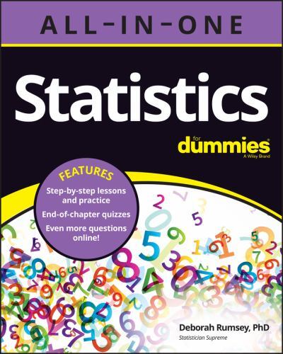Statistics All-in-one for Dummies, Paperback by Rumsey, Deborah J., Brand New…