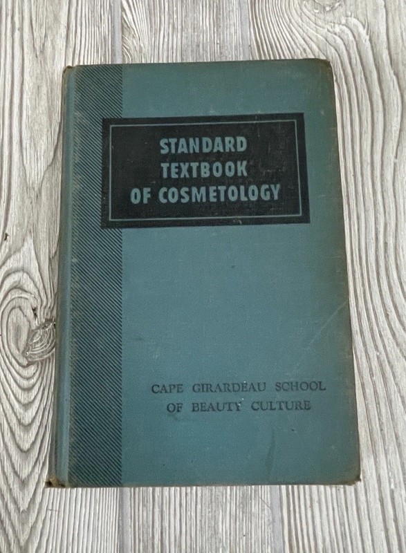 VTG 1959 Standard Textbook Cosmetology Cape Girardeau School of Beauty Culture