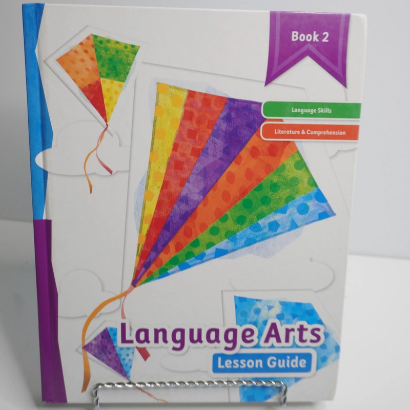 K12 Language Arts Book 2 Lesson Guide Spiral Bound