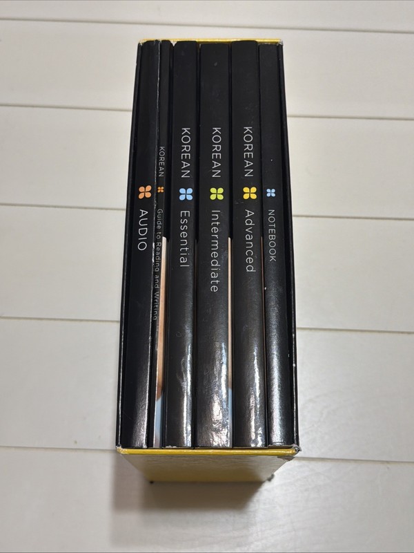 Living Language Korean Complete intermediate advanced 9 CDs 5 Books