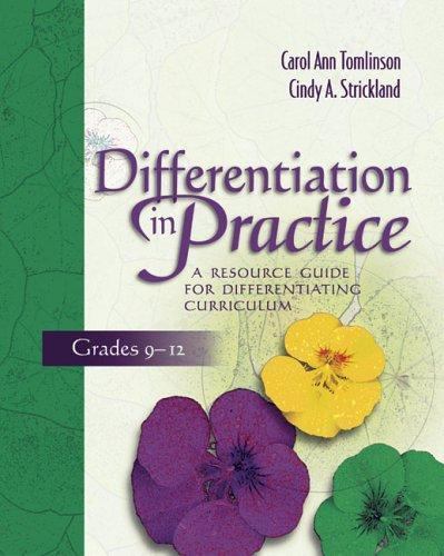 Differentiation in Practice: A Resource Gui- Tomlinson, 9781416600503, paperback
