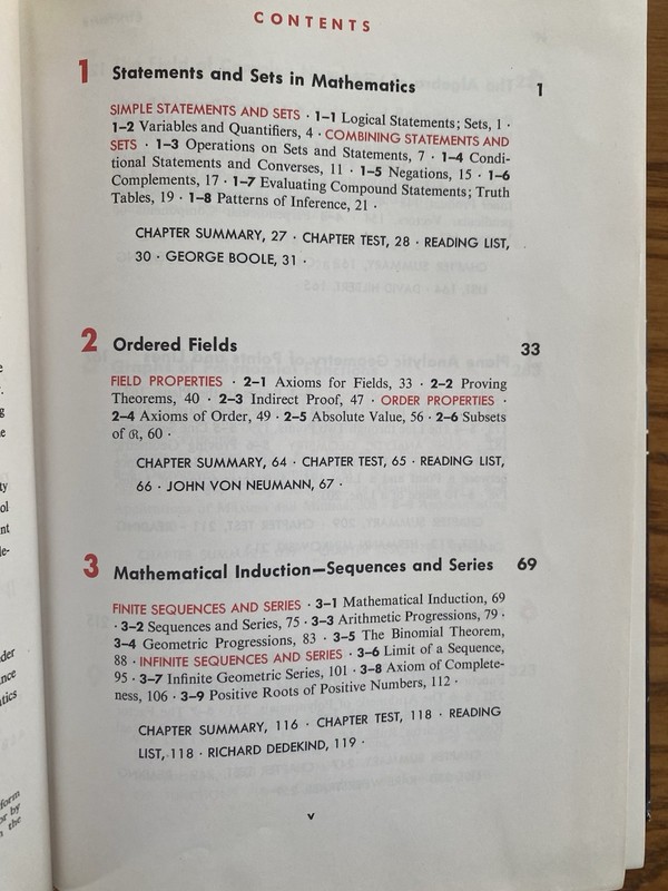 Dolciani Modern Introductory Analysis Precalculus (1970) gallery