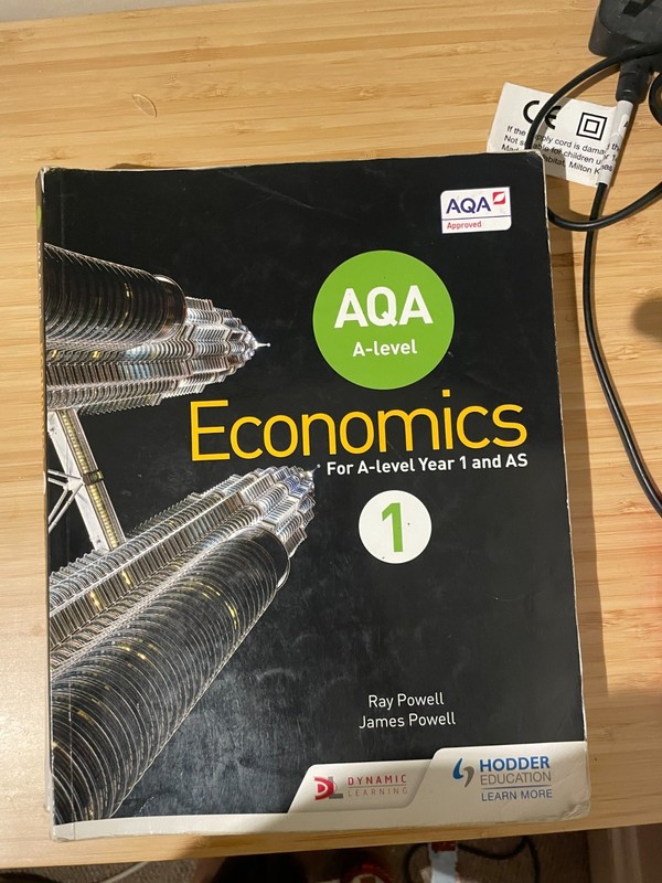 AQA A-level Economics Book 1 By Ray Powell, James Powell