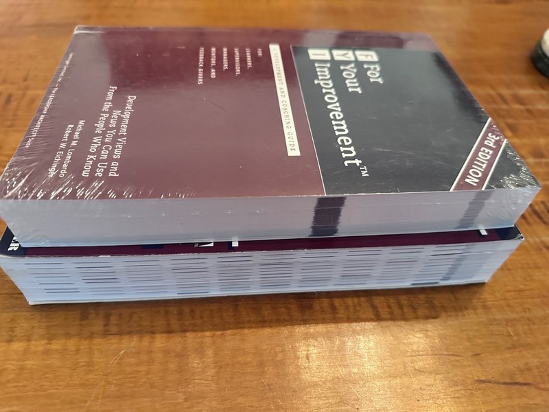 FYI: For Your Improvement: 2 Editions: 3rd, new, shrink wrapped; 4th, very good gallery