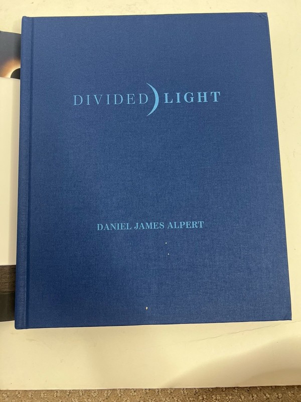 DIVIDED LIGHT - Hardcover + Dust Jacket 1st Print April 2020 Daniel James Alpert gallery