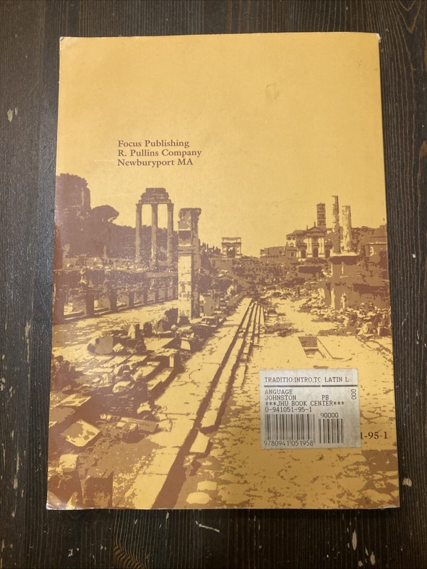 Traditio : An Introduction to the Latin Language by Patricia A. Johnston gallery