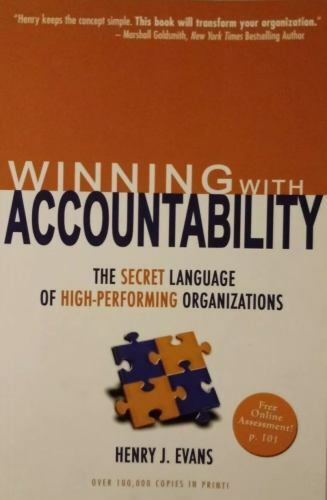 Winning with Accountability: The Sec- 0981924204, perfect paperba, Henry J Evans