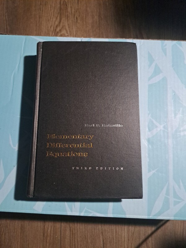 Elementary Differential Equations Earl D.Rainville