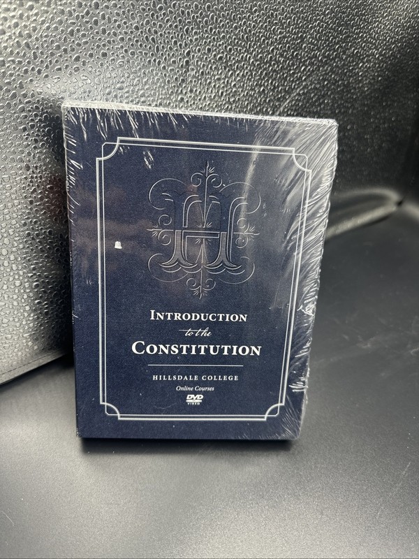 Introduction to the Constitution (4) DVD Course. Hillsdale College, Brand New.