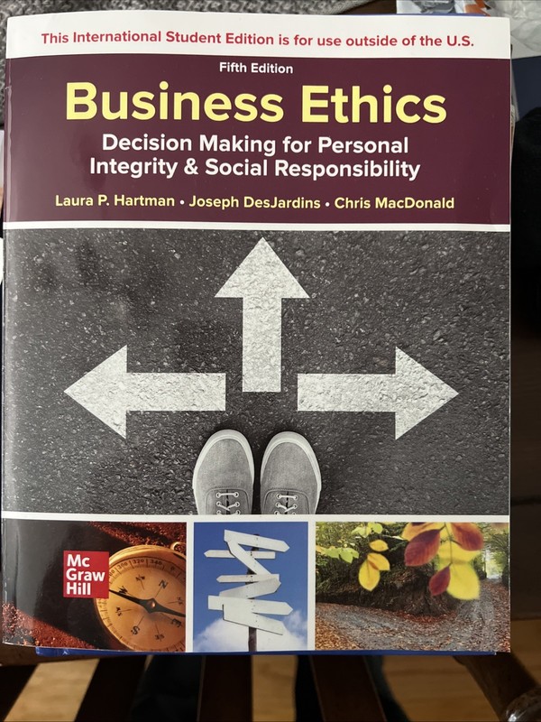 Paperback for Business Ethics by Joseph R. DesJardins, Laura
