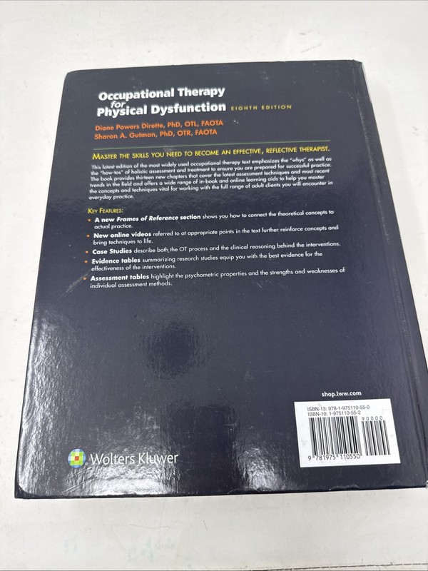 Occupational Therapy for Physical Dysfunction (Lippincott Connect) 8th Ed. gallery