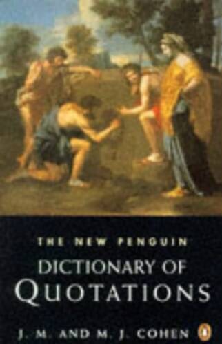 Dictionary of Quotations, The New Penguin (Reference) – Paperback – ACCEPTABLE