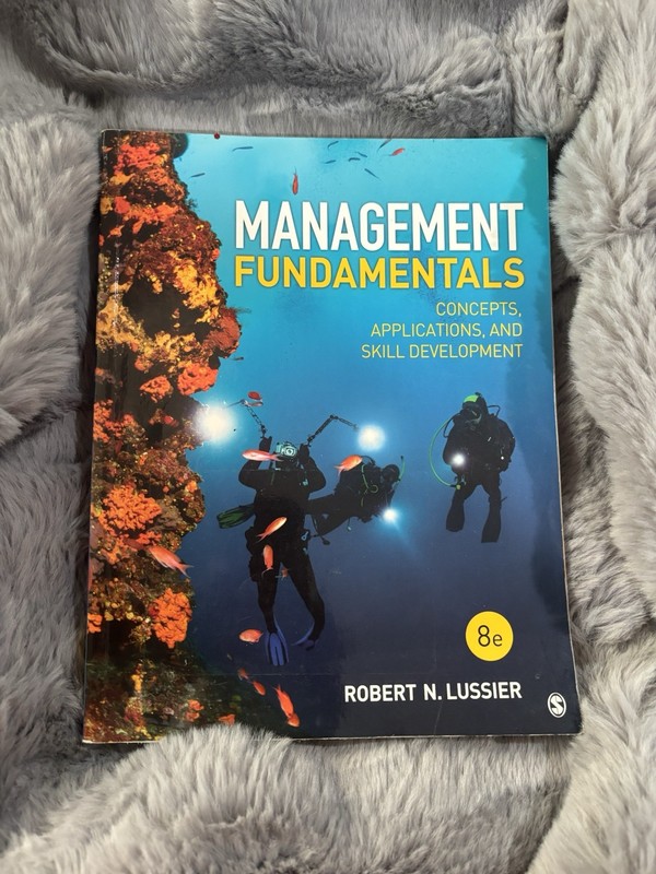 Management Fundamentals : Robert N. Lussier 2018