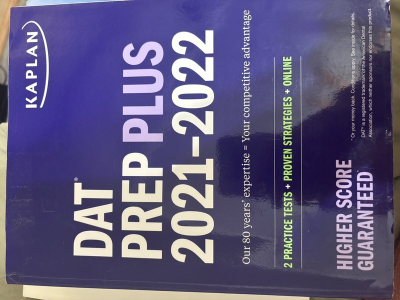 KAPLAN DAT PREP PLUS 2021-2022
