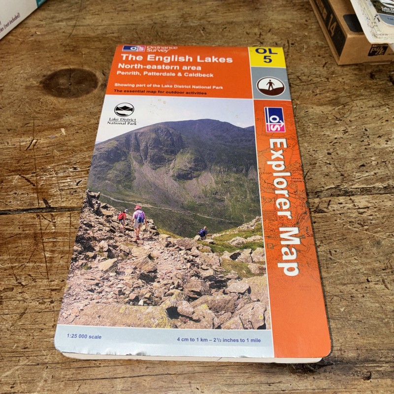 The English Lakes: North Eastern Area (O... by Ordnance Survey Sheet map, folded gallery