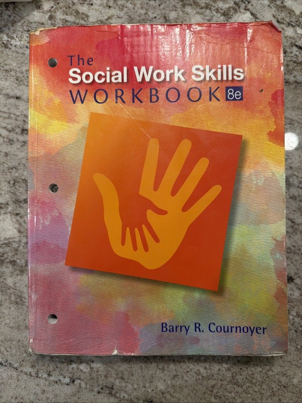The Social Work Skills Workbook 8e Barry R. Cournoyer Paperback Textbook GUC