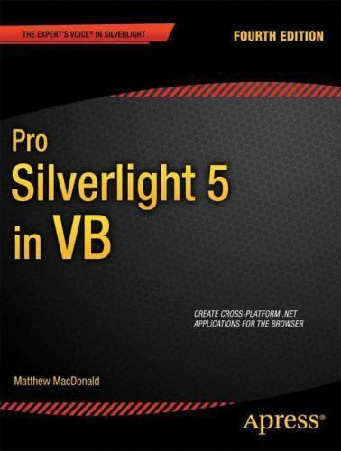 Pro Silverlight 5 in VB, Paperback by MacDonald, Matthew, Like New Used, Free…