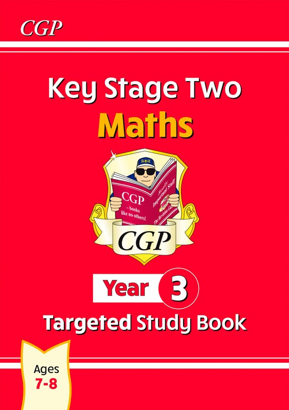 KS2 SATS Year 3 Maths Targeted Study Book with Answer Ages 7-8 CGP