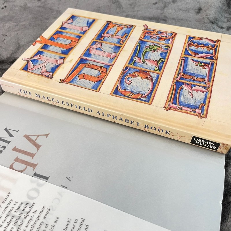 Macclesfield Alphabet A Facsimile by D. E. Hamel 2010 Hardcover EXCELLENT RARE gallery