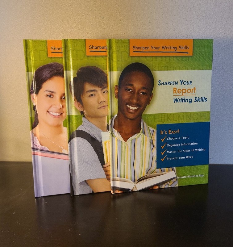 Sharpen Your Writing Skills Series Set Of 3 Hardcover Library Binding