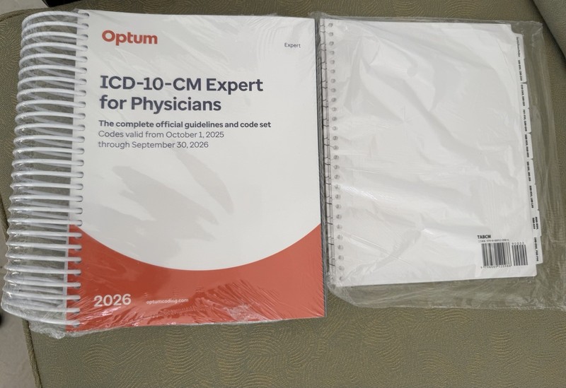 2026 ICD-10-CM Expert for Physicians Book official guidelines code set Codes NEW