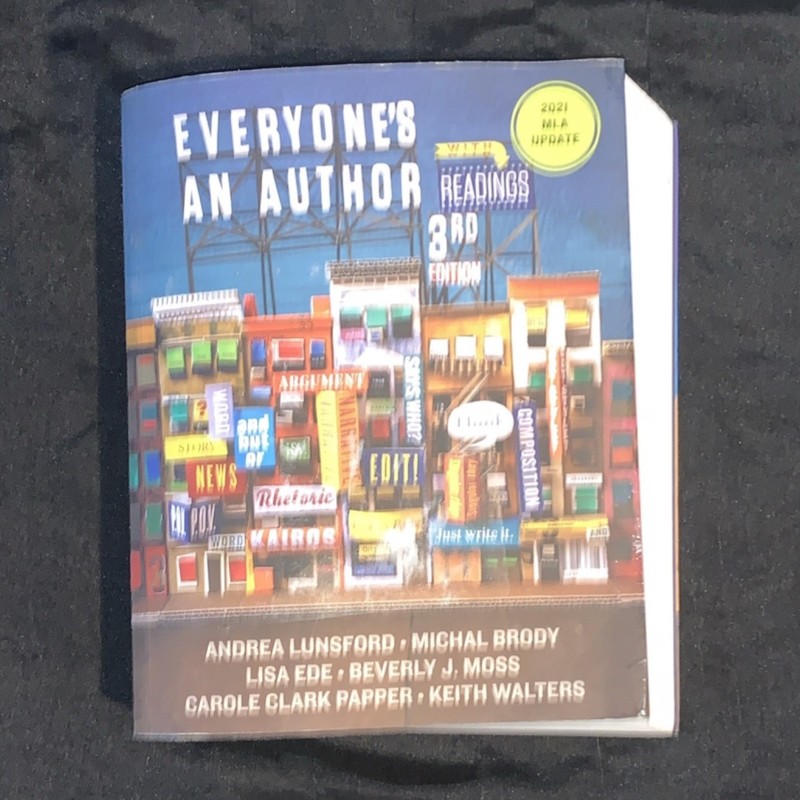 Everyone’s an Author with Readings 3rd Ed 2021 Paperback W. W. Norton & Co.