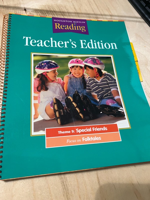 Houghton Mifflin Teacher’s Edition Theme 9: Special Friends Grade 1 themes