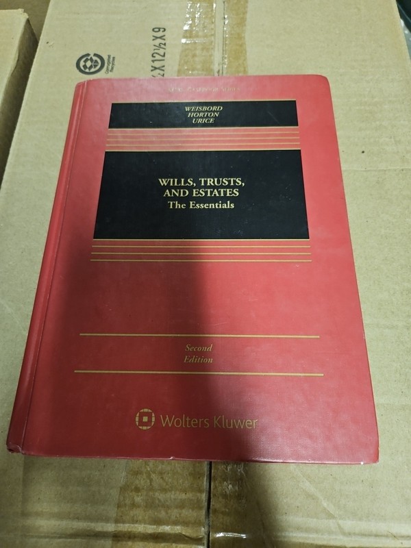 Aspen Casebook Ser.: Wills, Trusts, and Estates : The Essentials W/ Access Code