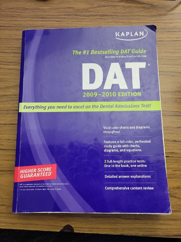Kaplan DAT, Test Prep And Admissions, Review Notes and DAT Destroyer